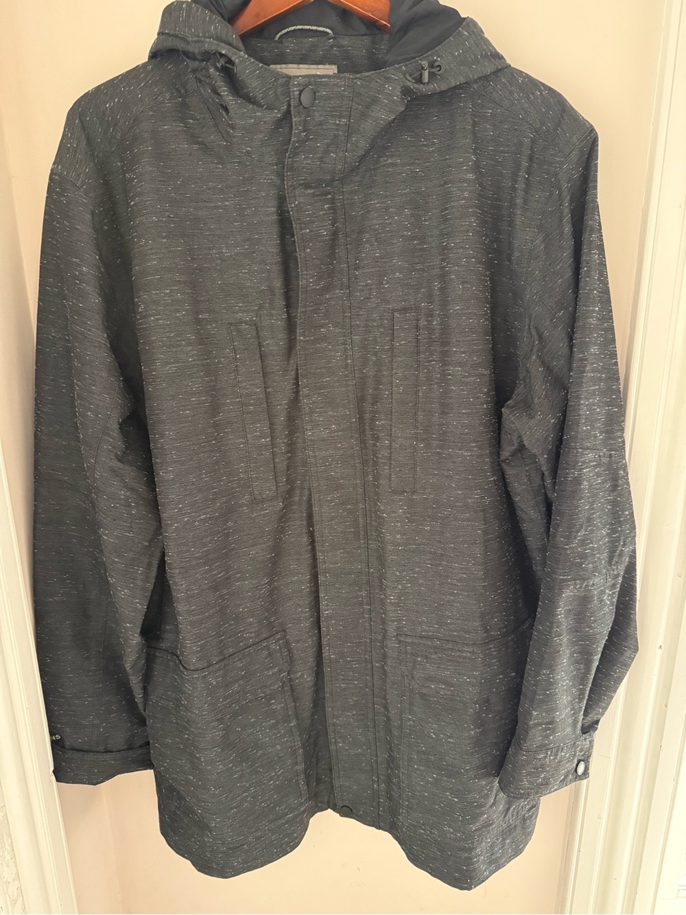 Royal Robbin Switchform Travel Waterproof Jacket men’s XL Slate Charcoal